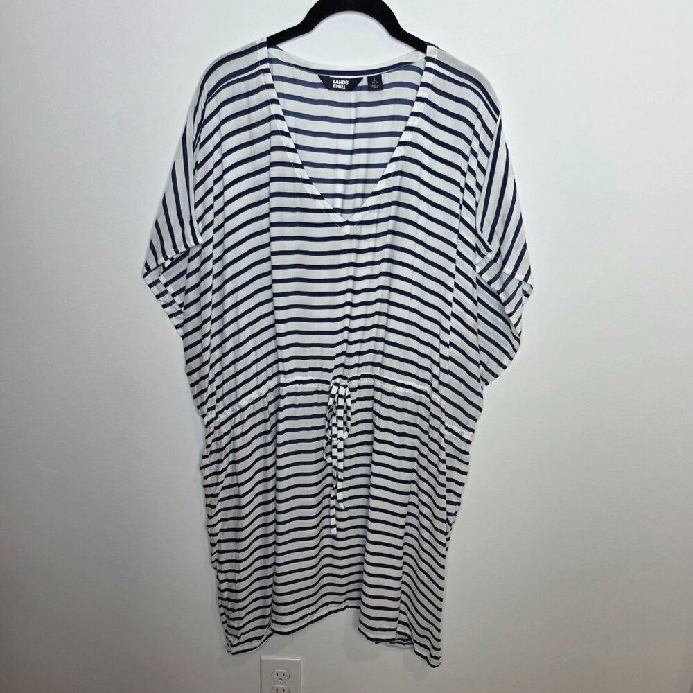 Lands End Swim Cover Womens Large